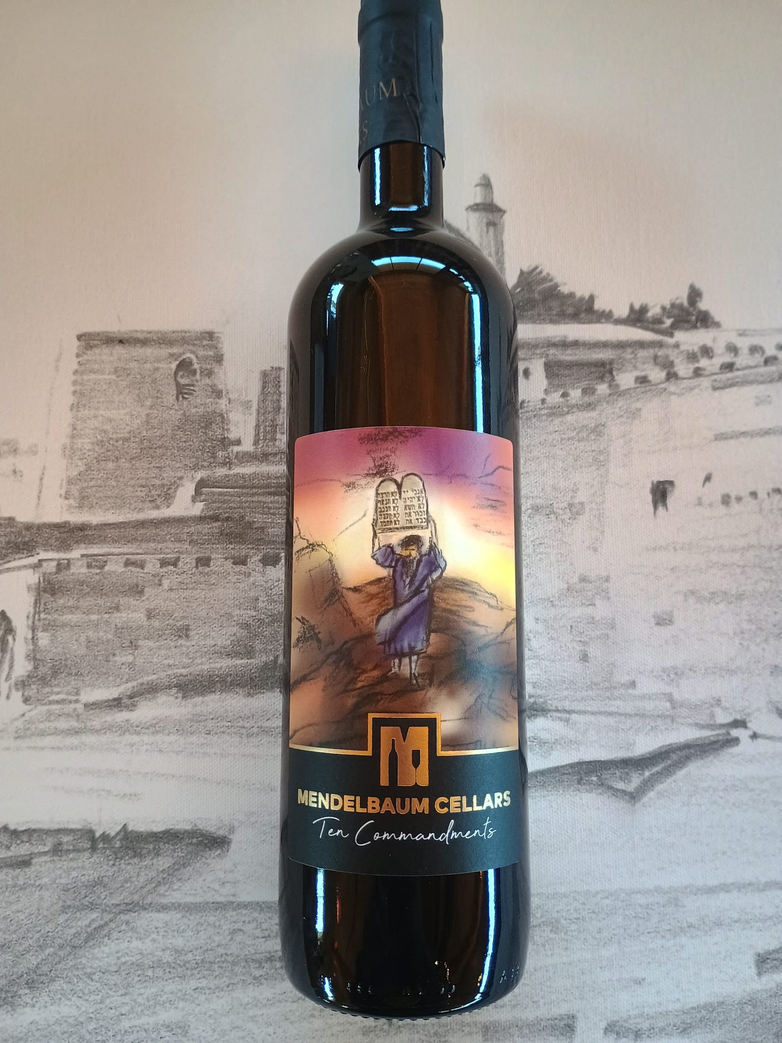 2020 Ten Commandments Dry Red Wine