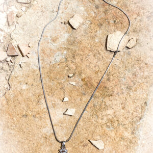 Sterling Silver w/ Gold Jerusalem Cross