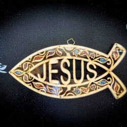 Wooden Christian Fish