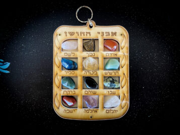 Wooden 12 Tribes Breastplate