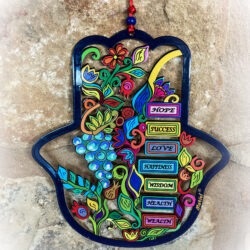 Metal Hamsa Good Luck Hand